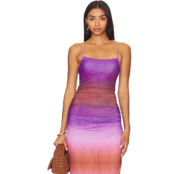 Madison Midi Gradient Dress - Picture 2 of 3